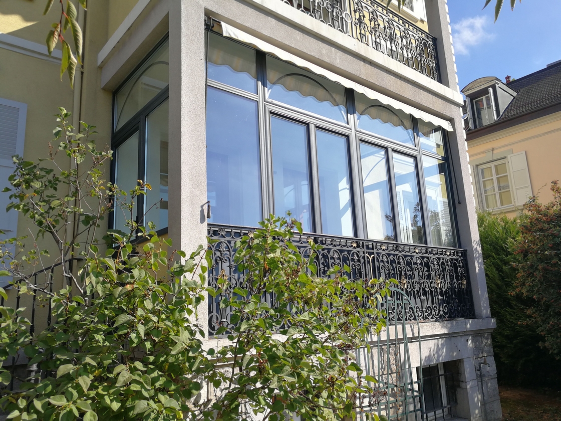 Fermeture de terrasse balcon à Lausanne